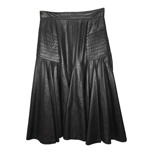 Leather skirt