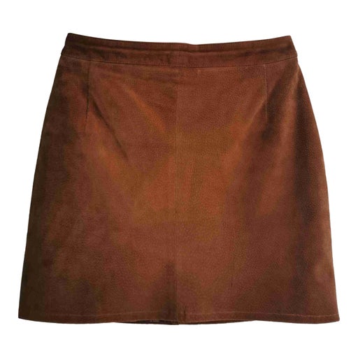 Mini-jupe en daim