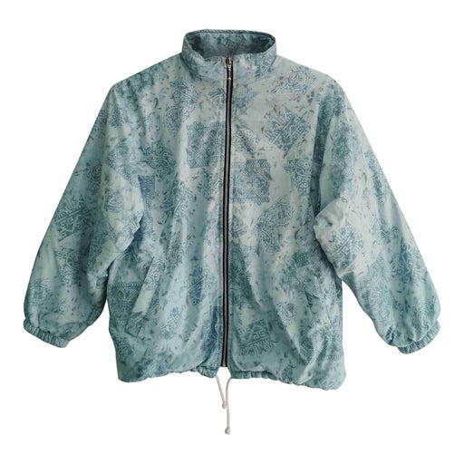 Patterned down jacket