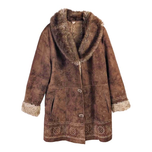 Embroidered Afghan coat