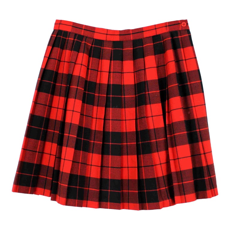 Jupe 2025 plissée tartan