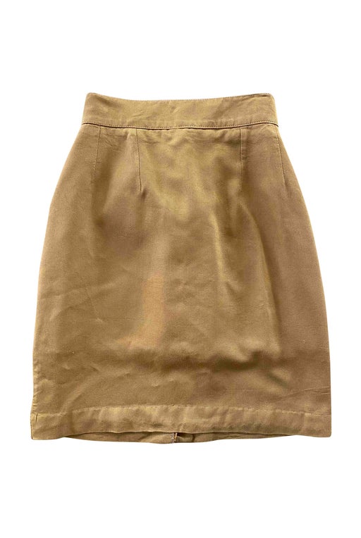 Short cotton skirt