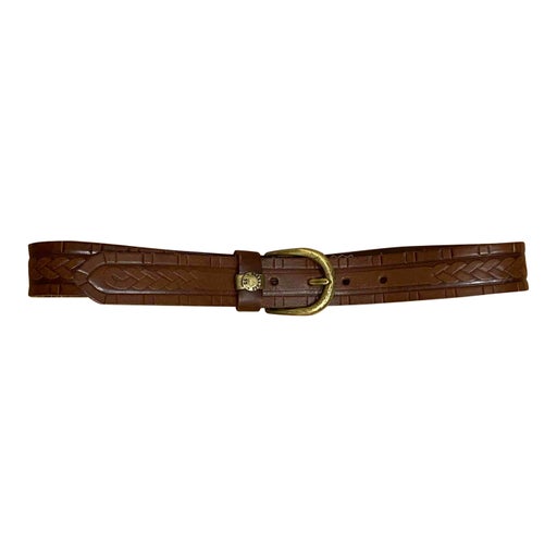 Leather belt