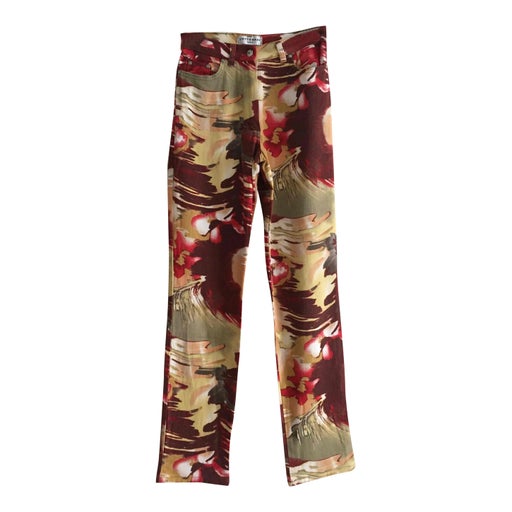 Pantalon à motifs