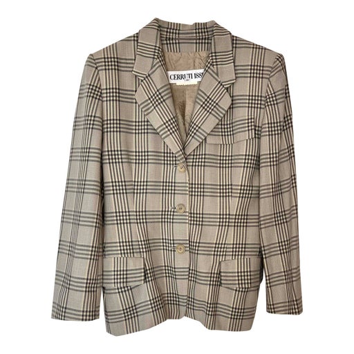 Cerruti tartan jacket
