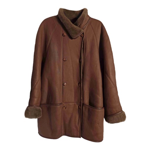 Fur-lined shearling