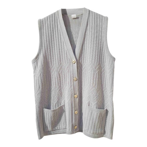 Gray vest