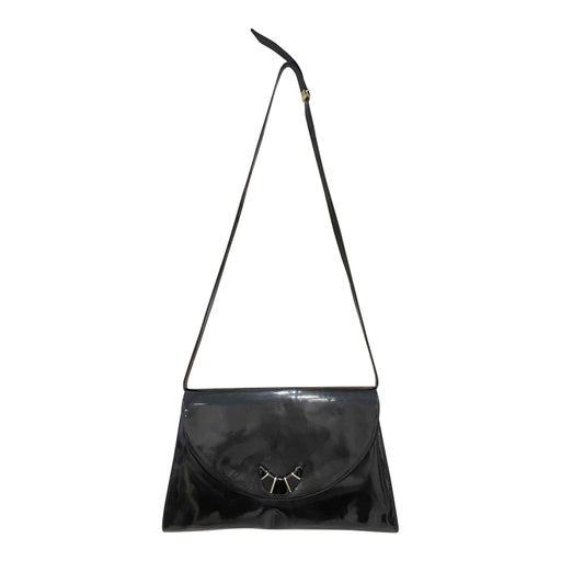 Sac en cuir verni