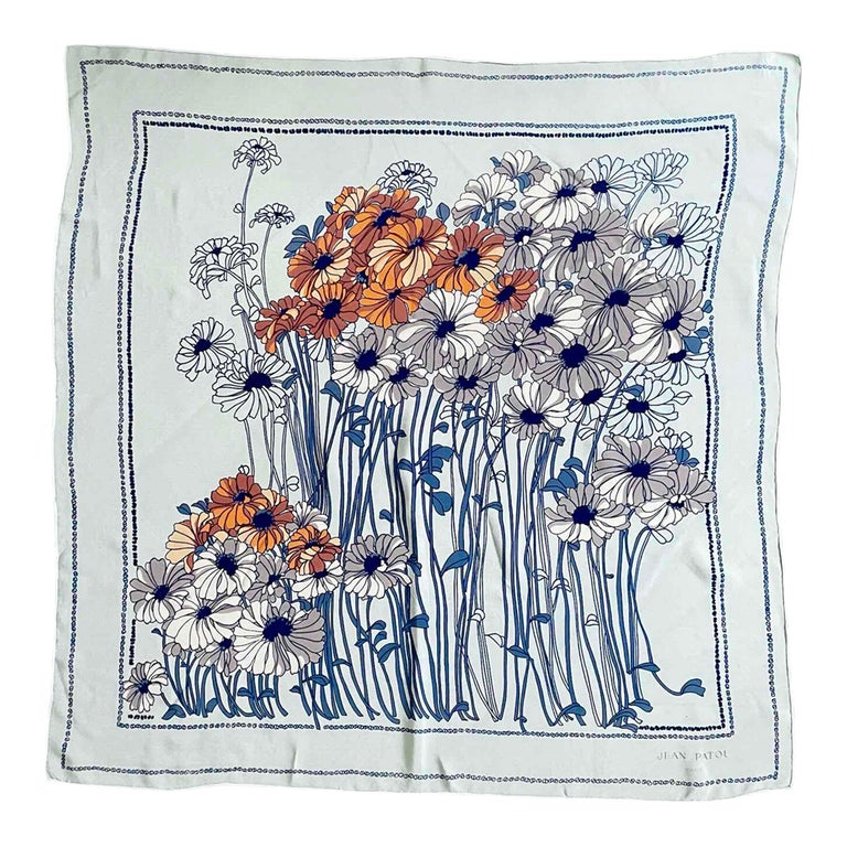 Jean top patou scarf