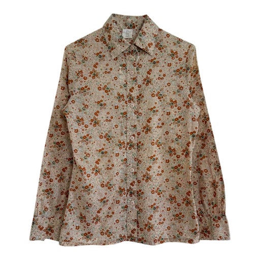 Chemise à fleurs en coton