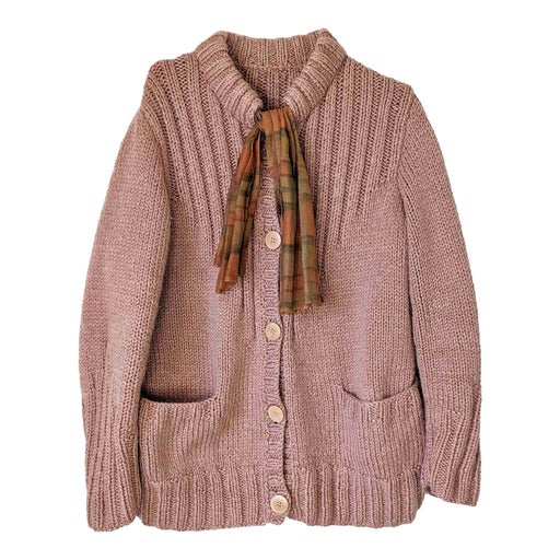 Wool cardigan