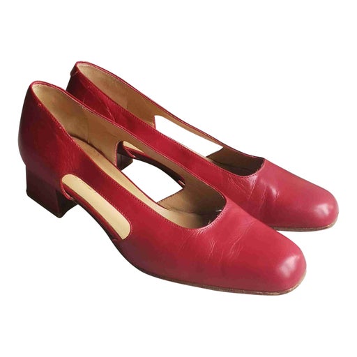 Leather ballerinas