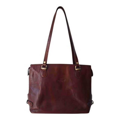 Leather handbag