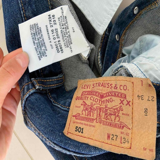 Jeans Levi's 501 W27L34