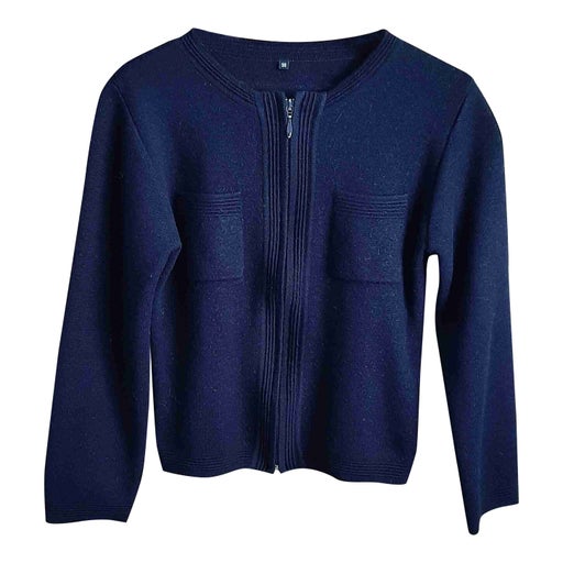 Blue cardigan