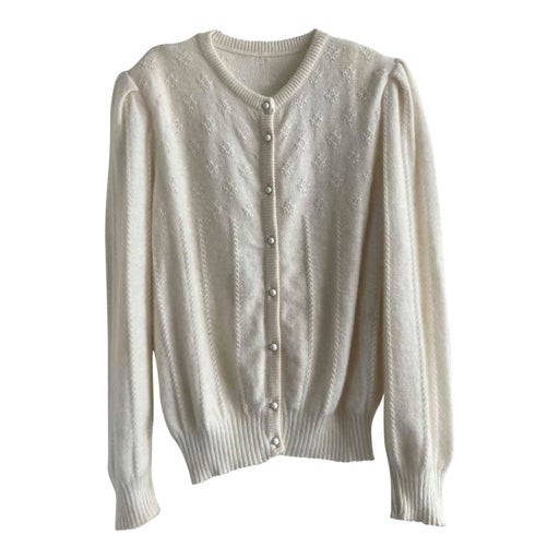 Angora cardigan