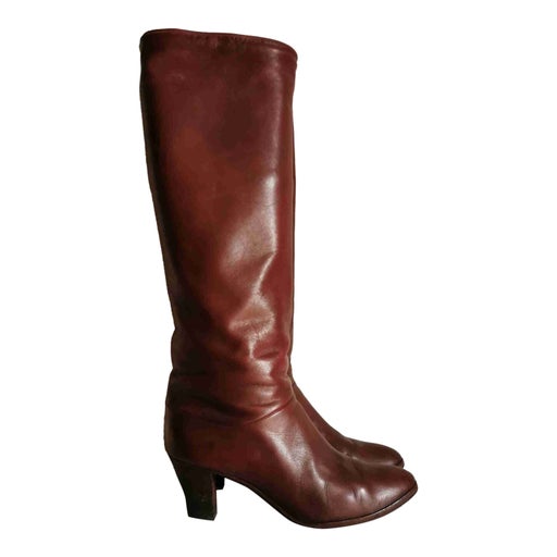 Bottes en cuir