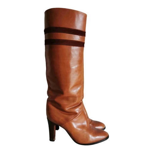 Bottes en cuir