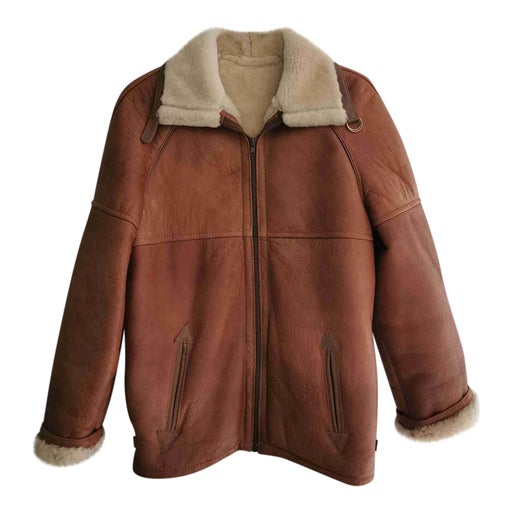 Shearling bomber