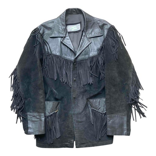 Leather and suede jacket
