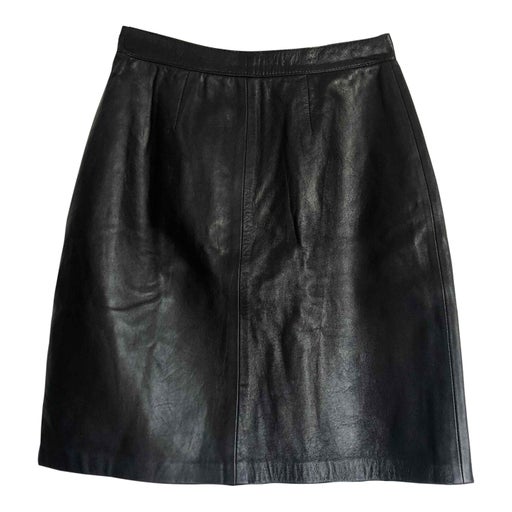 Jupe en cuir