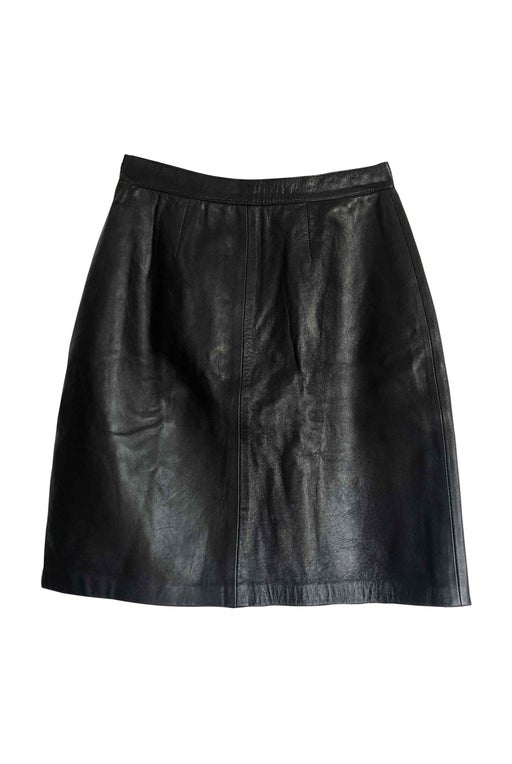 Leather skirt