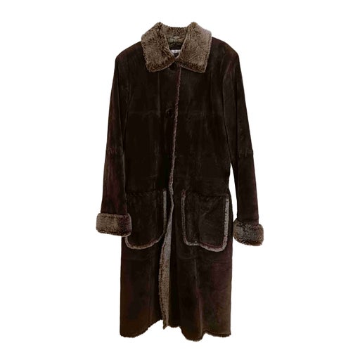 Leather coat