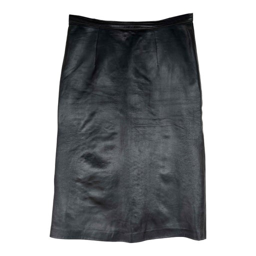 Leather skirt