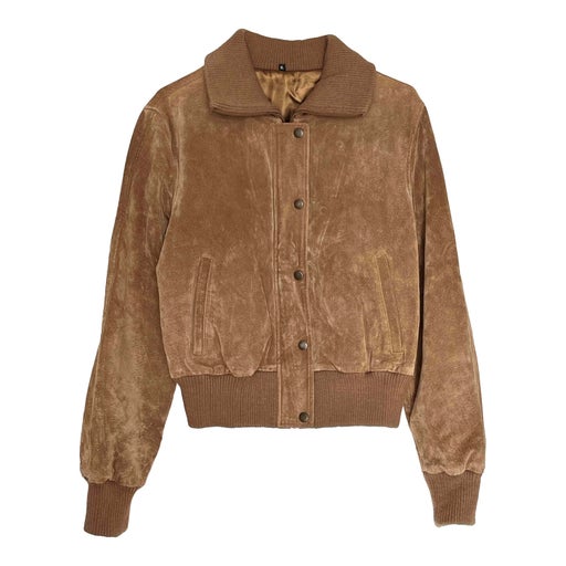 Suede bomber