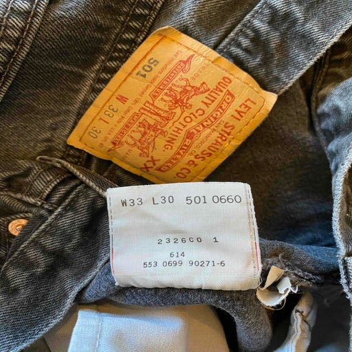 Levi's 501 W33L30 jeans