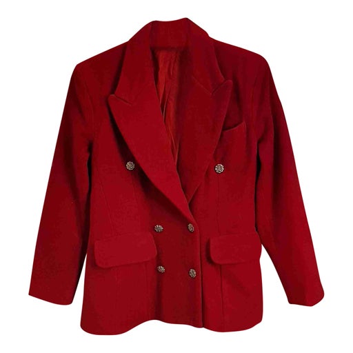 Wool and cashmere blazer