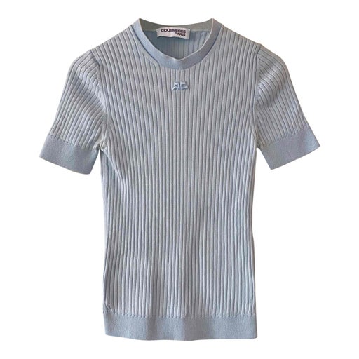 Top en maille Courrèges