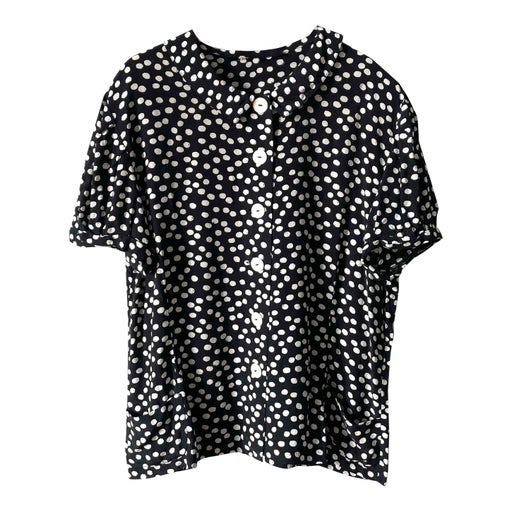 Polka dot blouse