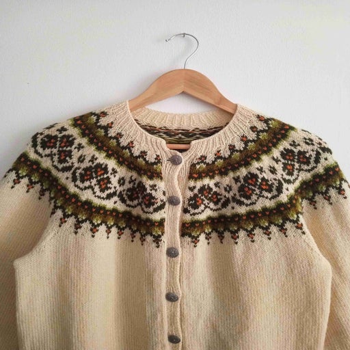 Icelandic cardigan