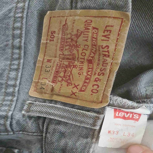 Levi's 501 W33L34 jeans
