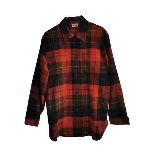 Chemise longue en laine