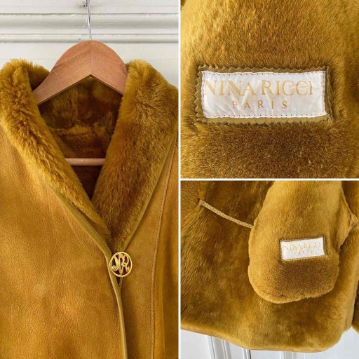 Nina Ricci shearling