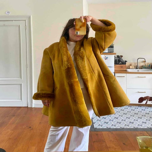 Nina Ricci shearling