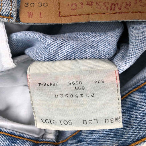 Levi's 501 W30L30 jeans