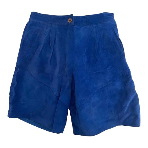 Short en cuir 