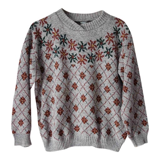 Patterned sweater