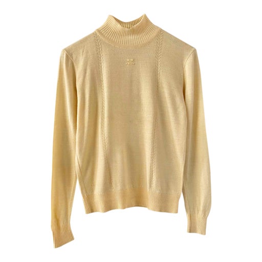 Pull col roulé Courrèges
