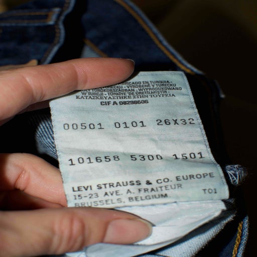Levi's 501 W26L32 jeans