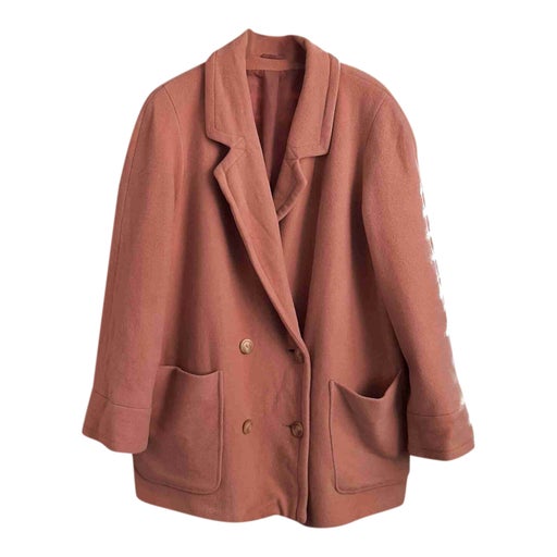 Manteau en laine et cachemire