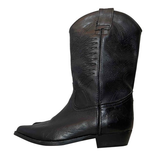 Santiags en cuir