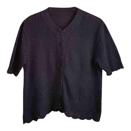 Short-sleeve cardigan