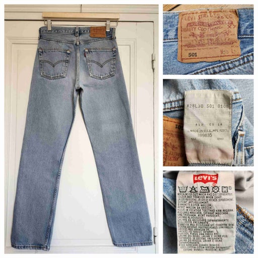 Levi's 501 W28L30 jeans