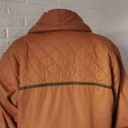 Quilted down jacket