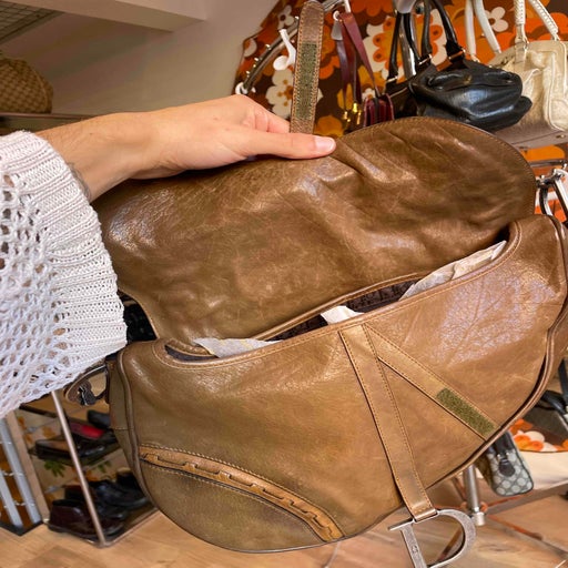 Dior saddle bag
