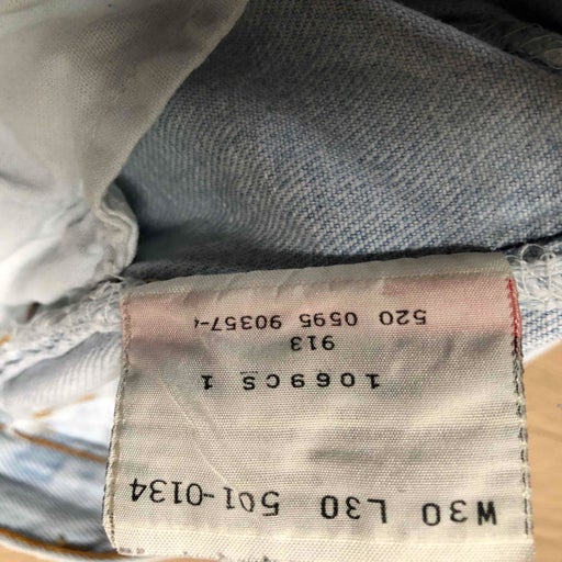 Levi's 501 W30L30 jeans